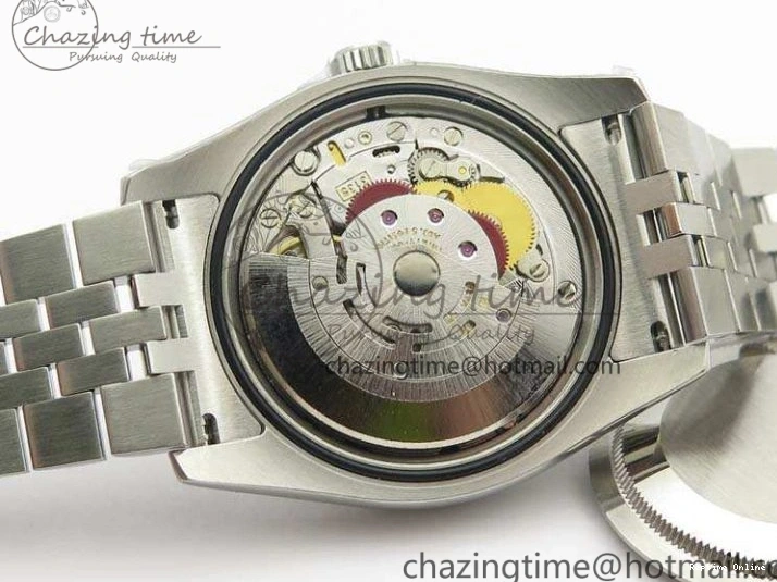 0201 DateJust 36mm SS 116200 ARF 1:1 Best Edition Blue Roman Dial On 904L SS Jubilee Bracelet SA GoodFit 3520